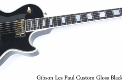Gibson Les Paul Custom Gloss Black, 2002 Full Front View
