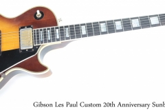 Gibson Les Paul Custom 20th Anniversary Sunburst, 1974 Full Front View