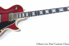 Gibson Les Paul Custom Cherry, 1984 Full Front View