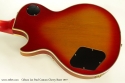 Gibson Les Paul Custom Cherry Burst 1977 back