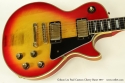 Gibson Les Paul Custom Cherry Burst 1977 top