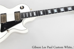 Gibson Les Paul Custom White, 2007 Full Front View
