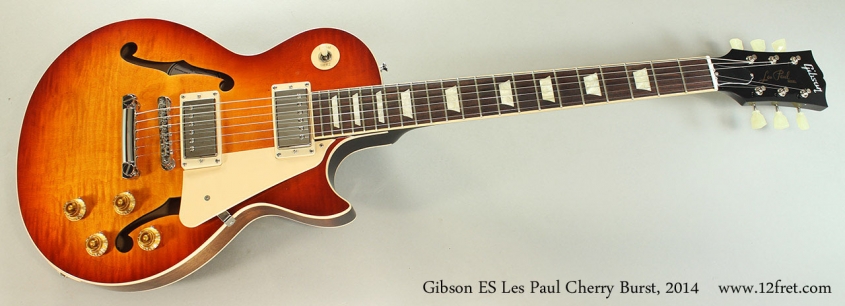 Gibson ES Les Paul Cherry Burst, 2014 Full Front View
