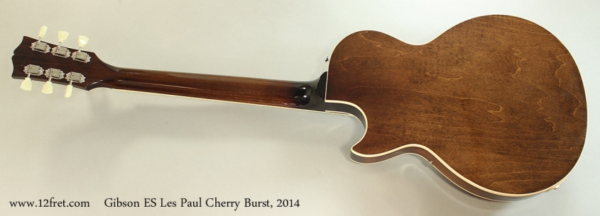 Gibson ES Les Paul Cherry Burst, 2014 Full Rear View