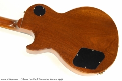 Gibson Les Paul Florentine Korina, 1996 Back View