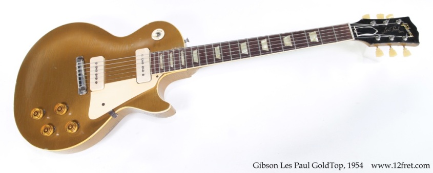 Gibson Les Paul GoldTop, 1954 Full Front View