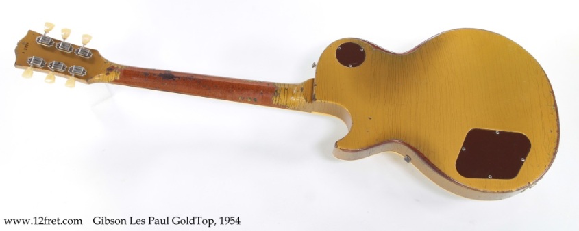 Gibson Les Paul GoldTop, 1954 Full Rear View