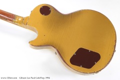 Gibson Les Paul GoldTop, 1954 Back View