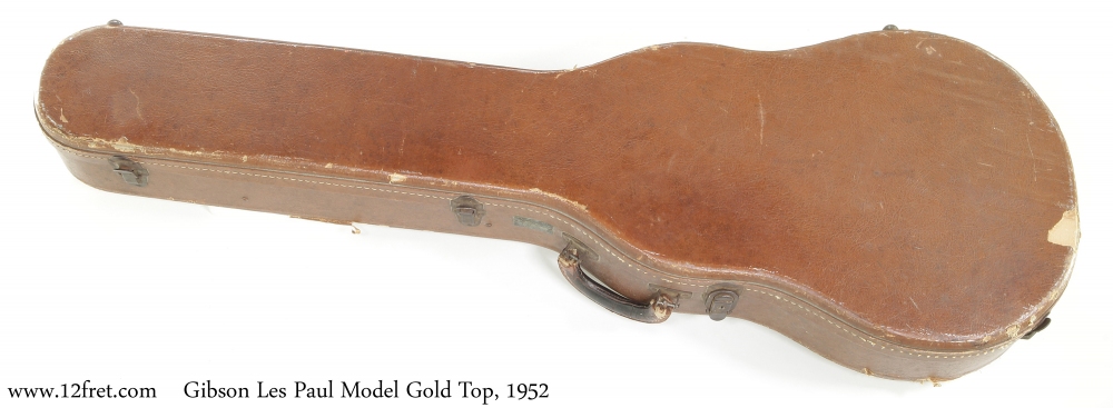 Gibson Les Paul Model Gold Top, 1952 Case Closed View