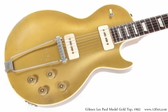 Gibson Les Paul Model Gold Top, 1952 Top View