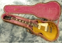 Gibson Les Paul Gold Top 1953 case open