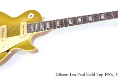 Gibson Les Paul GoldTop P90s, 1968 Full Front View