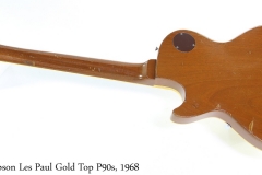 Gibson Les Paul GoldTop P90s, 1968 Full Rear View