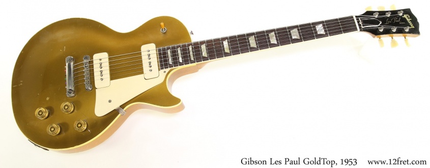 Gibson Les Paul GoldTop, 1953 Full Front View