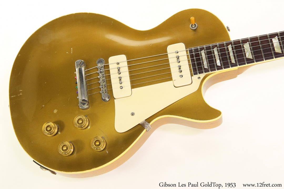 Gibson Les Paul GoldTop, 1953 Top View