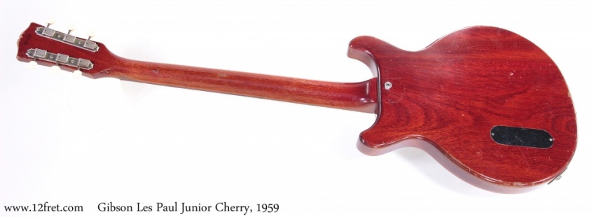 Gibson Les Paul Junior Cherry, 1959 Full Rear View