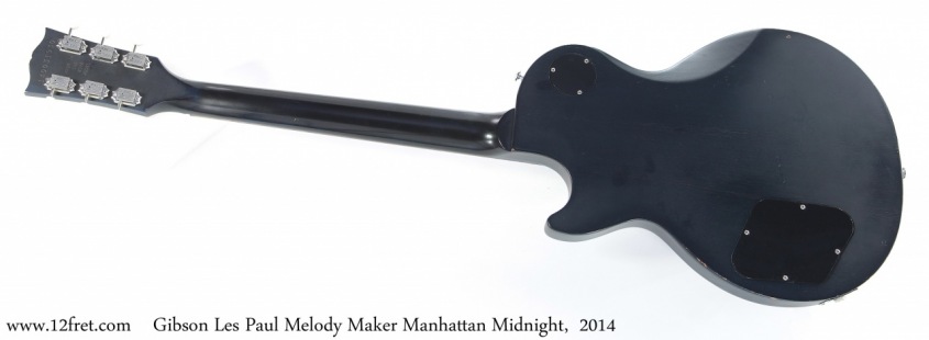 Gibson Les Paul Melody Maker Manhattan Midnight,  2014 Full Rear View