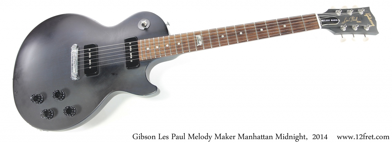 Gibson Les Paul Melody Maker Manhattan Midnight,  2014 Full Front View