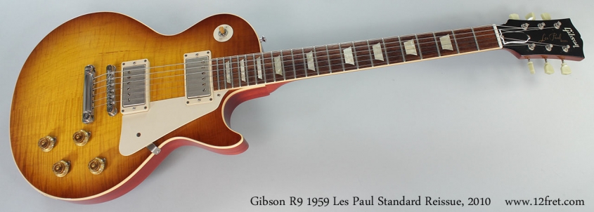 Gibson R9 1959 Les Paul Standard Reissue, 2010 Full Front View