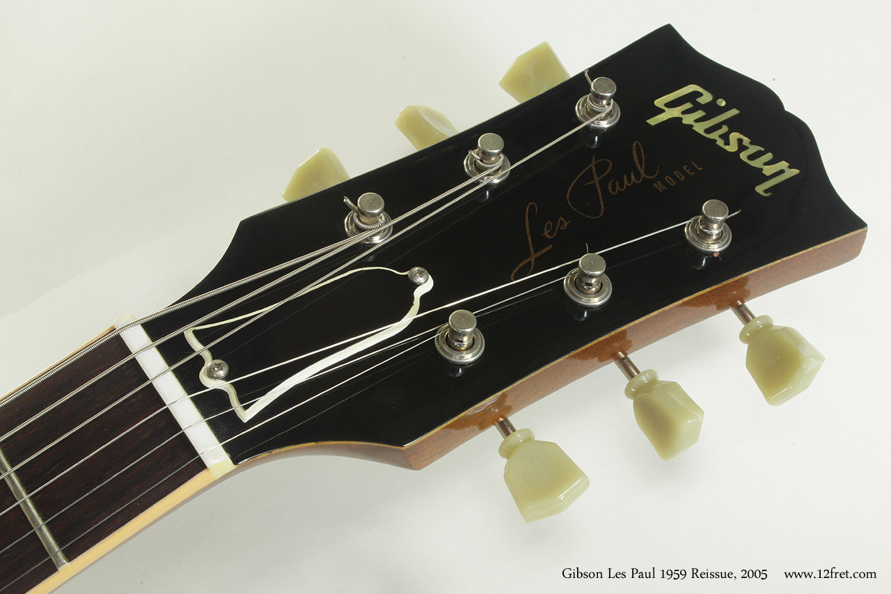 Gibson Les Paul 1959 Reissue 2005 head front