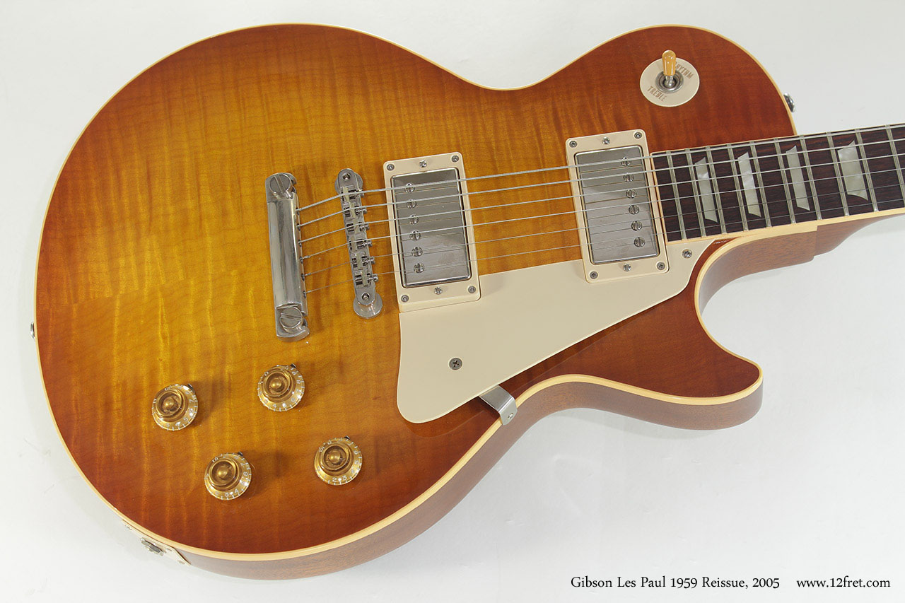 Gibson Les Paul 1959 Reissue 2005 top