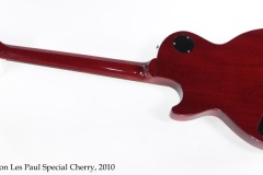 Gibson Les Paul Special Cherry, 2010 Full Rear View