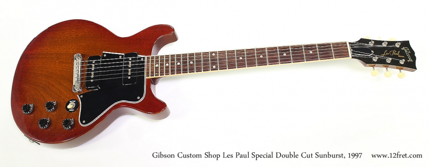 Gibson Custom Shop Les Paul Special Double Cut Sunburst, 1997 Full Front View