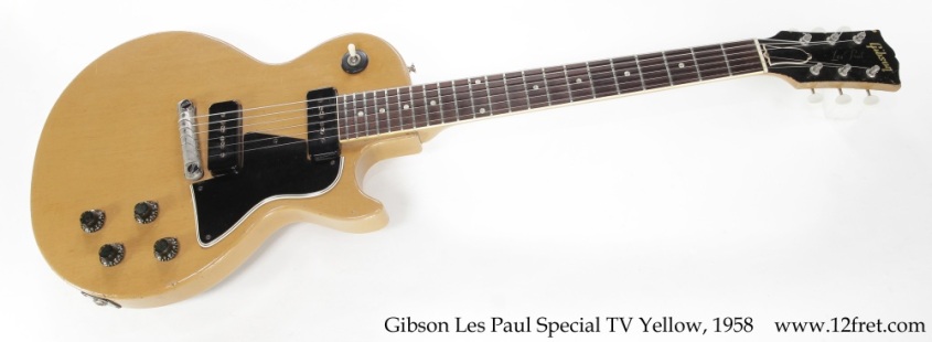 Gibson Les Paul Special TV Yellow, 1958 Full Front View