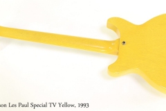 Gibson Les Paul Special TV Yellow, 1993 Full Rear View