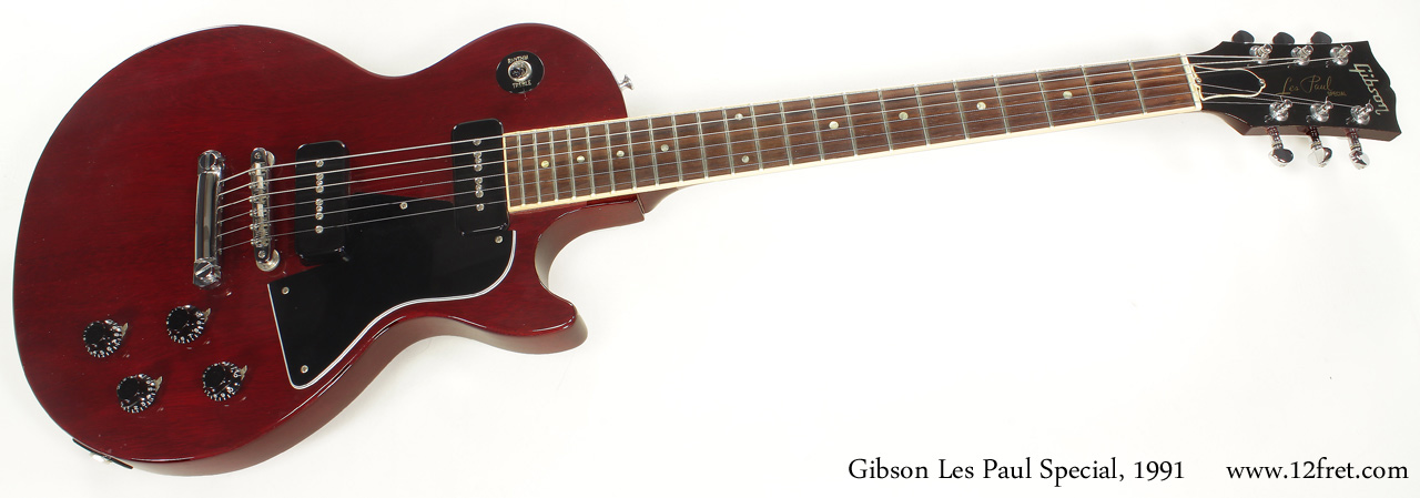 Wine Red 1991 Gibson Les Paul Special | www.12fret.com