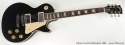 Gibson Les Paul Standard Black 1995 full front view