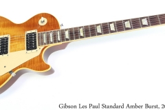 Gibson Les Paul Standard Amber Burst, 2005 Full Front View