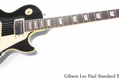 Gibson Les Paul Standard Black, 1990 Full Front View