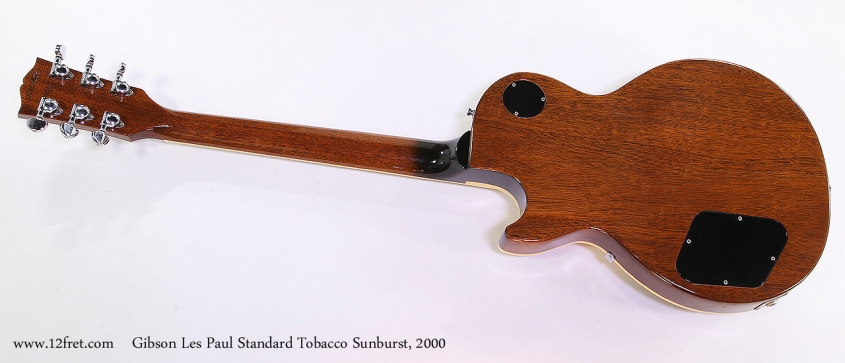 Gibson Les Paul Standard Tobacco Sunburst, 2000 Full Rear View