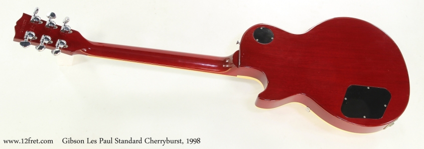 Gibson Les Paul Standard Cherryburst, 1998   Full Rear View