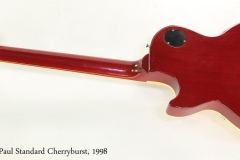 Gibson Les Paul Standard Cherryburst, 1998   Full Rear View