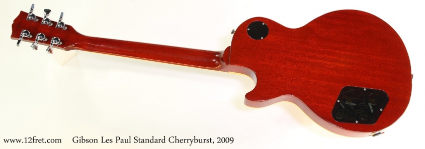 Gibson Les Paul Standard Cherryburst, 2009 Full Rear View