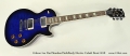 Gibson Les Paul Standard Solidbody Electric Cobalt Burst 2018 Full Front View