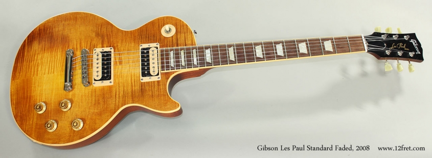 Gibson Les Paul Standard Faded, 2008 Full Front View