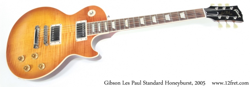 Gibson Honeyburst Les Paul Standard, 2005 Full Front View
