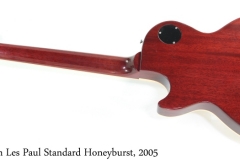 Gibson Honeyburst Les Paul Standard, 2005 Full Rear View