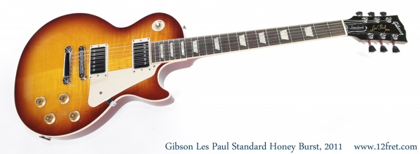 Gibson Les Paul Standard Honey Burst, 2011 Full Front View