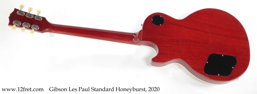 Gibson Les Paul Standard Honeyburst, 2020 Full Rear View