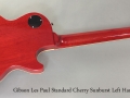 Gibson Les Paul Standard Cherry Sunburst Left Handed 2009 full rear view