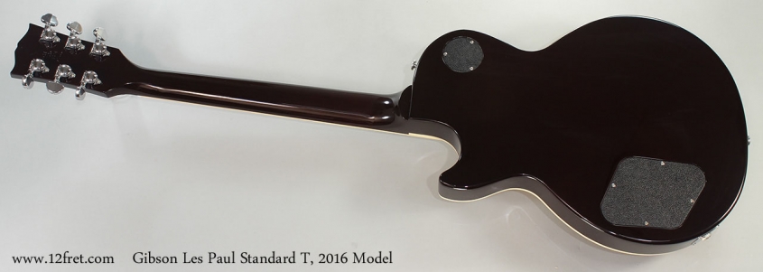 Gibson Les Paul Standard T, 2016 Model Full Rear View