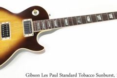 Gibson Les Paul Standard Tobacco Sunburst, 1976 Full Front View