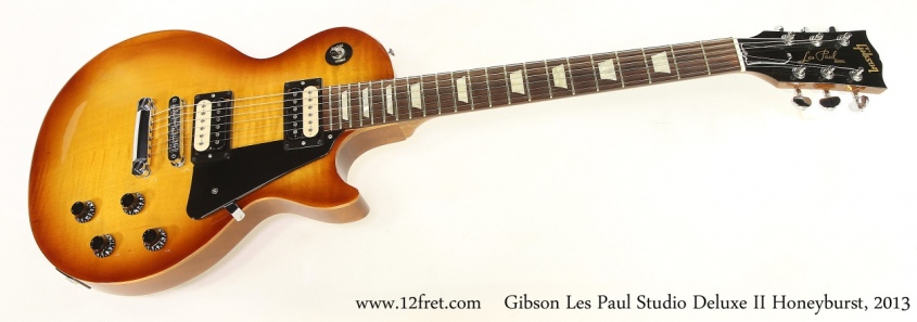 Gibson Les Paul Studio Deluxe II Honeyburst, 2013   Full Front View