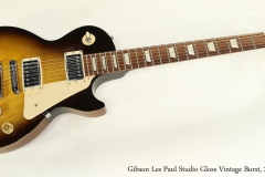 Gibson Les Paul Studio Gloss Vintage Burst, 2013 Full Front View