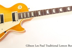 Gibson Les Paul Traditional Lemon Burst, 2016   Full Front View