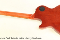 Gibson Les Paul Tribute Satin Cherry Sunburst Full Rear View